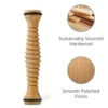Wooden Foot Roller Massager