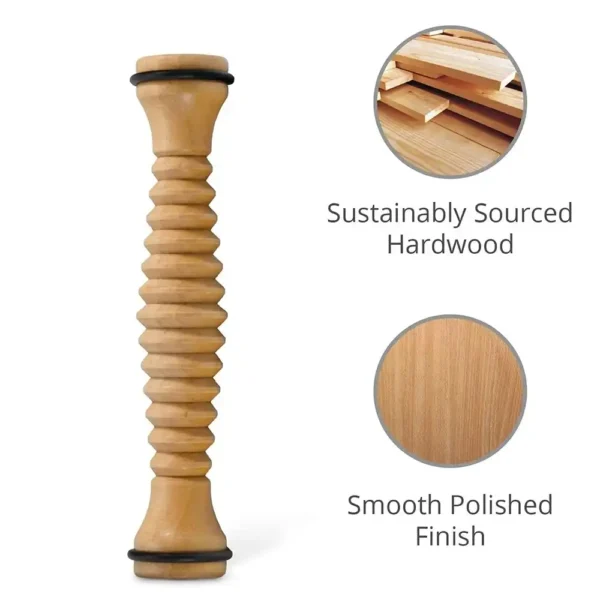 Wooden Foot Roller Massager