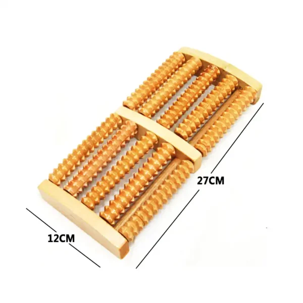 Dual Wooden Foot Massager